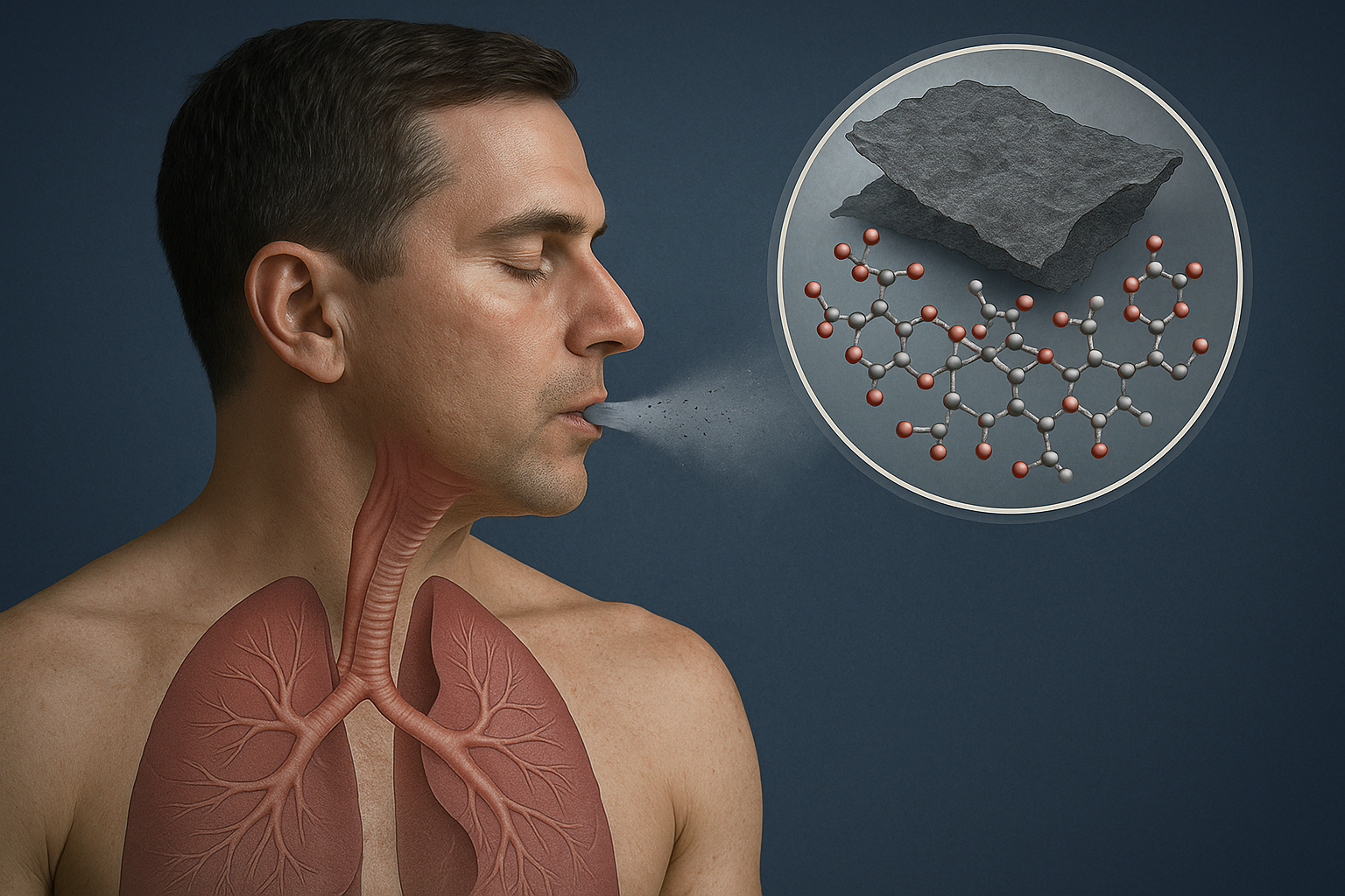 First-in-human Controlled Inhalation of Thin Graphene Oxide Nanosheets to Study Acute Cardiorespiratory Responses